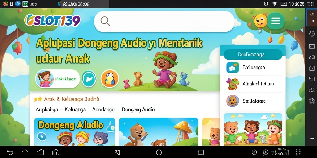 Antarmuka aplikasi SLOT138 yang user-friendly dan menarik.
